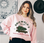 Griswold  Family Christmas Sweatshirt | Vintage Christmas Tree Farm Family Gildan 18000 Sweatshirt