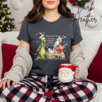 🦌🎄 Maybe Christmas Perhaps Means a Little Bit More T-Shirt 🎄✨ | Grinch Nativity Scene Tee | Funny Christmas Jesus Shirt | Holiday Graphic Tee