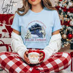 Polar Express Christmas Bella Canvas 3001 Tshirt