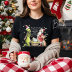 🦌🎄 Maybe Christmas Perhaps Means a Little Bit More T-Shirt 🎄✨ | Grinch Nativity Scene Tee | Funny Christmas Jesus Shirt | Holiday Graphic Tee