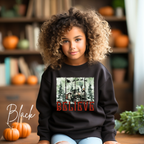 Believe Kids Christmas Sweatshirt | Magical Polar Express Holiday Pullover Gildan 18000B Sweatshirt