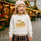 ✨ Santa’s Favourite Showgirl Kids Christmas Sweatshirt | Cozy Holiday Concert Vibes 🎄🌟