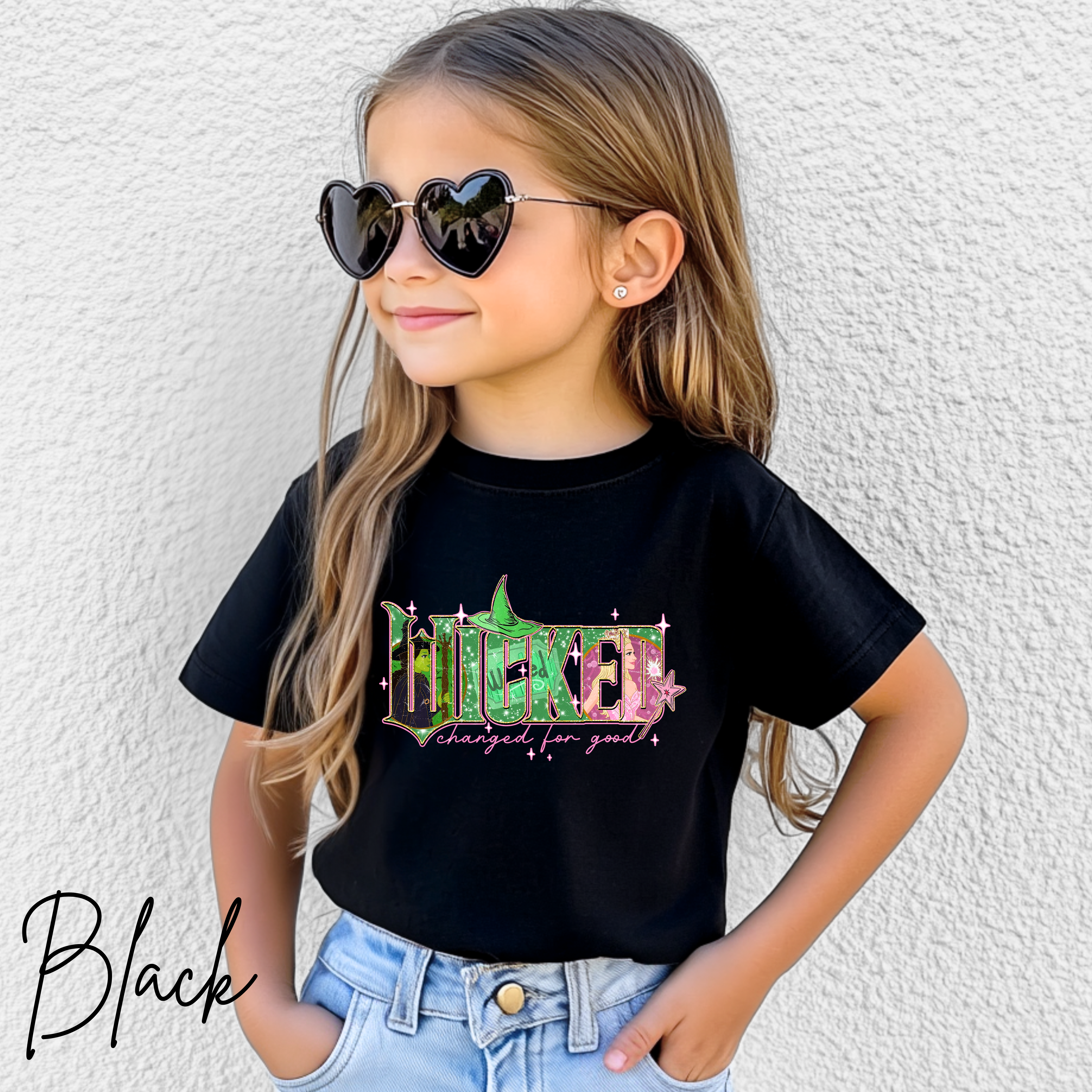💚✨🎀 Wicked Kids Graphic Tee –Hidden Character Bella Canvas 3001Y Tshirt💚✨🎀
