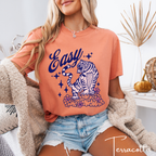 Relaxed ‘Easy Tiger’ Graphic Tee 😌🐅 – Comfort Colors 1717 Easy Tiger Shirt