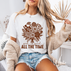 🌼 God Is Good All The Time – Floral Christian Tee | Comfort Colors 1717  Tshirt 🌼