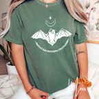 Protect Our Nocturnal Pollinators T-Shirt | Comfort Colors 1717 Bat Conservation Tee