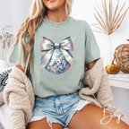 ✨ Coquette Disco Ball Tee | New Year Sparkle & Year-Round Glam ✨ Comfort Colors 1717 Tshirt ✨