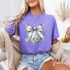 ✨ Coquette Disco Ball Tee | New Year Sparkle & Year-Round Glam ✨ Comfort Colors 1717 Tshirt ✨