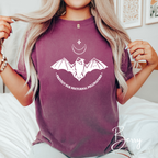 Protect Our Nocturnal Pollinators T-Shirt | Comfort Colors 1717 Bat Conservation Tee