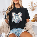 ✨ Coquette Disco Ball Tee | New Year Sparkle & Year-Round Glam ✨ Comfort Colors 1717 Tshirt ✨