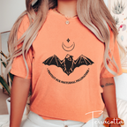 Protect Our Nocturnal Pollinators T-Shirt | Comfort Colors 1717 Bat Conservation Tee