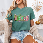 Comfort Colors 1717 Tee 💚✨ “WICKED Changed for Good” Inspired Design 👯‍♀️🎀 Witchy Duo Letter Art Shirt