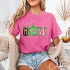 Comfort Colors 1717 Tee 💚✨ “WICKED Changed for Good” Inspired Design 👯‍♀️🎀 Witchy Duo Letter Art Shirt