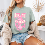 Salty & Let’s Get Salty 💍⚓️ Bachelorette Tees - Comfort Colors 1717 Nautical Bachelorette Party Group Shirts