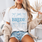 Bride & Brides Babes Coquette Bow Bachelorette Party Tees 👰✨ Comfort Colors 1717 Bride Tshirts
