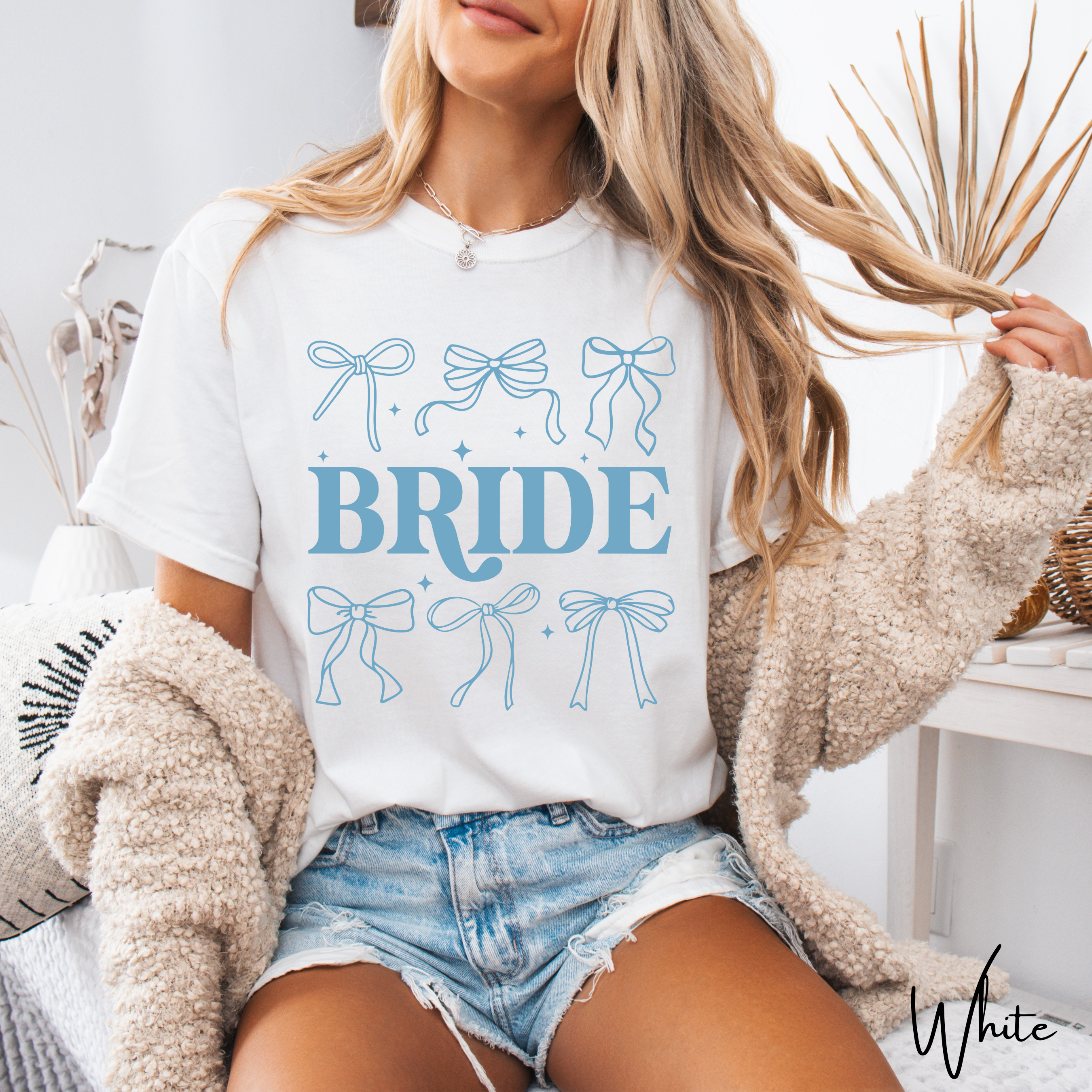 Bride & Brides Babes Coquette Bow Bachelorette Party Tees 👰✨ Comfort Colors 1717 Bride Tshirts