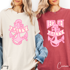 Salty & Let’s Get Salty 💍⚓️ Bachelorette Tees - Comfort Colors 1717 Nautical Bachelorette Party Group Shirts