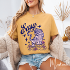 Relaxed ‘Easy Tiger’ Graphic Tee 😌🐅 – Comfort Colors 1717 Easy Tiger Shirt