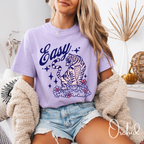 Relaxed ‘Easy Tiger’ Graphic Tee 😌🐅 – Comfort Colors 1717 Easy Tiger Shirt