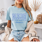 ✨ Comfort Colors 1717 MADE Floral Varsity  Comfort Colors Tee | Made for More – Ephesians 2:10 Christian T-Shirt ✨