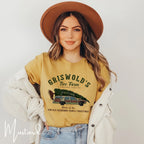 Griswold Family Christmas Tree Farm Bella Canvas 3001 Tshirt