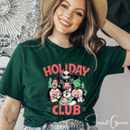Holiday Club Christmas Legends Bella Canvas 3001 Tshirt
