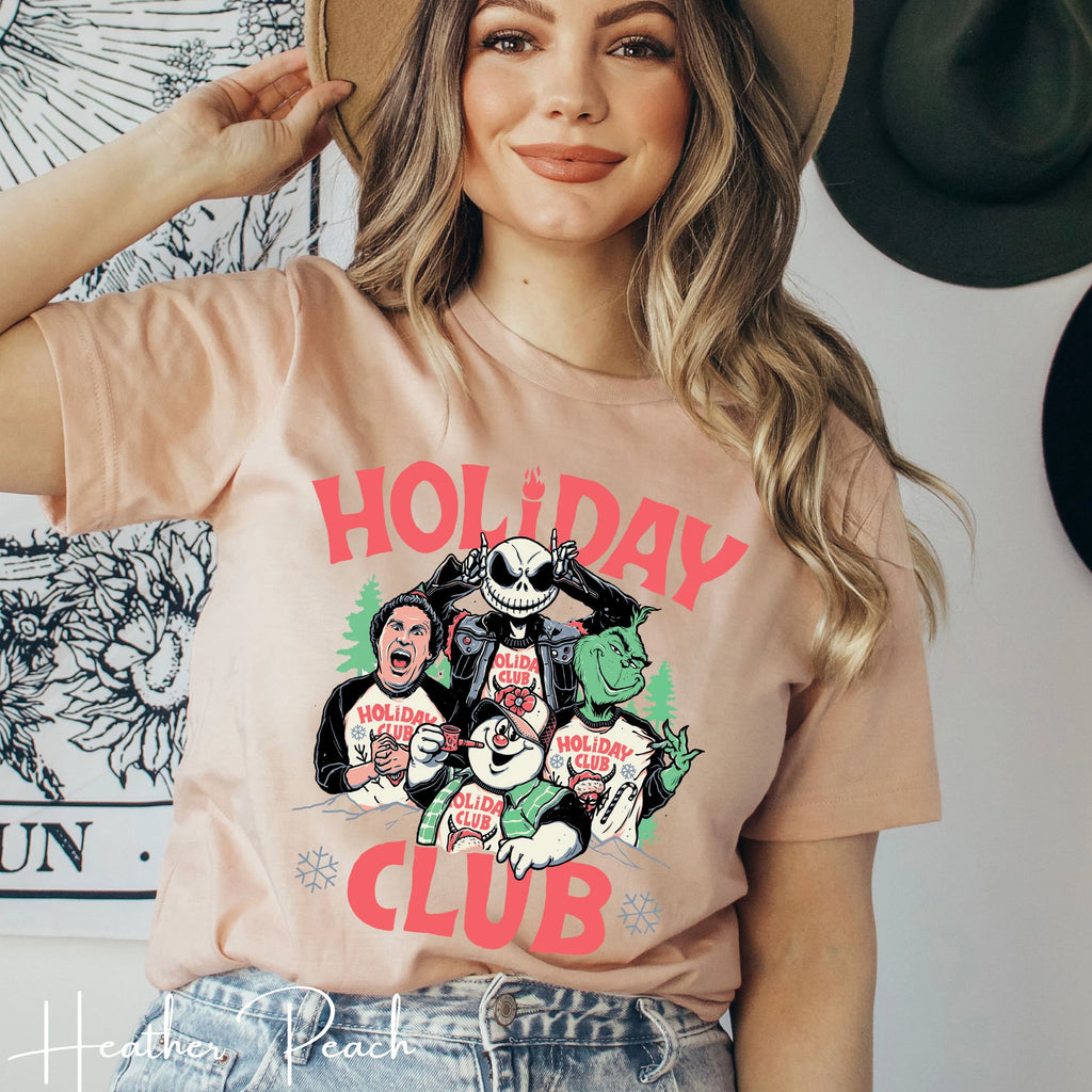 Holiday Club Christmas Legends Bella Canvas 3001 Tshirt