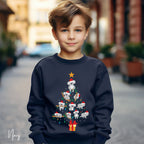 Kids Koala Christmas Tree Sweatshirt 🎄 | Cute Holiday Pullover | Australian Christmas  Gildan 18000B Sweatshirt