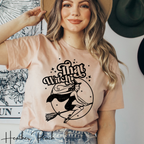 ✨ “That Witch” Vintage 50s Pin-Up Witch Tee – Bella + Canvas 3001 🧹💋✨