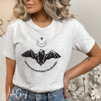 Bat Conservation Shirt | Protect Our Nocturnal Pollinators Bella Canvas 3001 Tee