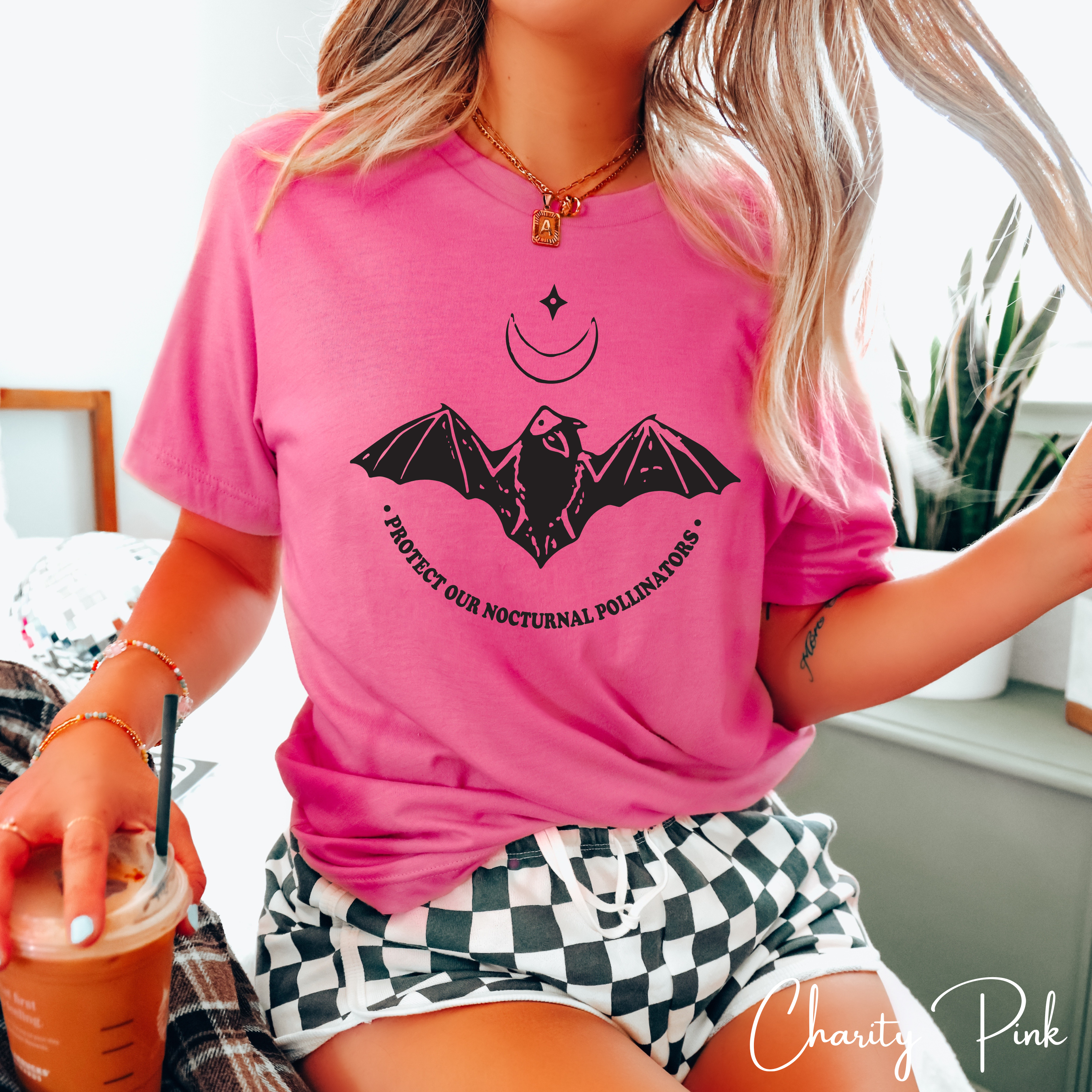 Bat Conservation Shirt | Protect Our Nocturnal Pollinators Bella Canvas 3001 Tee