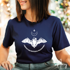 Bat Conservation Shirt | Protect Our Nocturnal Pollinators Bella Canvas 3001 Tee