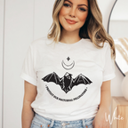 Bat Conservation Shirt | Protect Our Nocturnal Pollinators Bella Canvas 3001 Tee