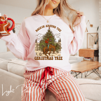 Rockin Around the Christmas Tree Western Gildan 18000 Sweatshirt