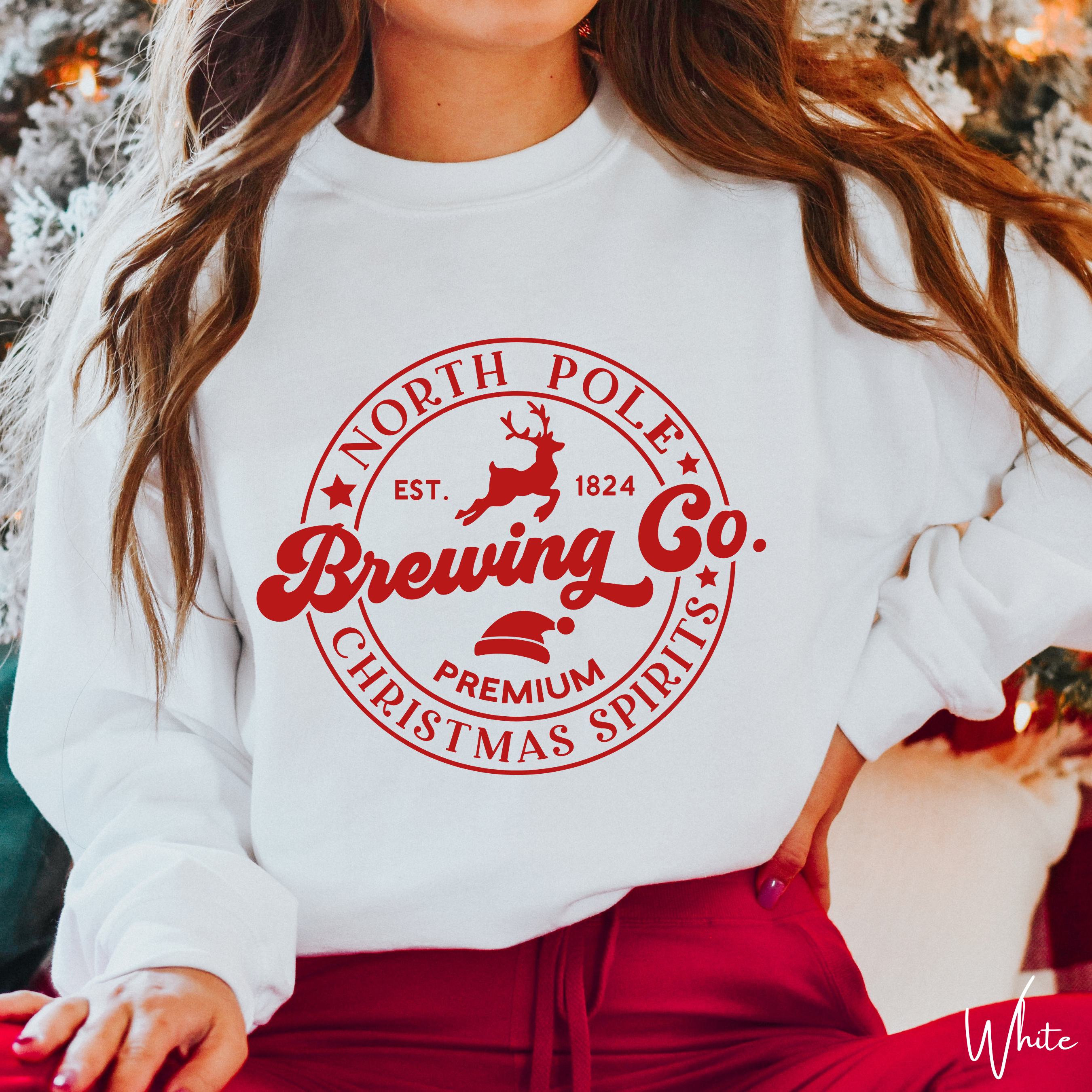 North Pole Brewing Company Christmas Gildan 18000 Sweatshirt