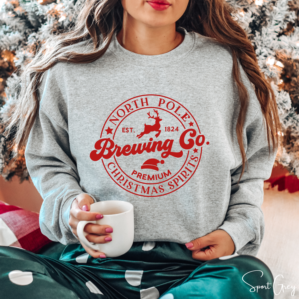 North Pole Brewing Company Christmas Gildan 18000 Sweatshirt