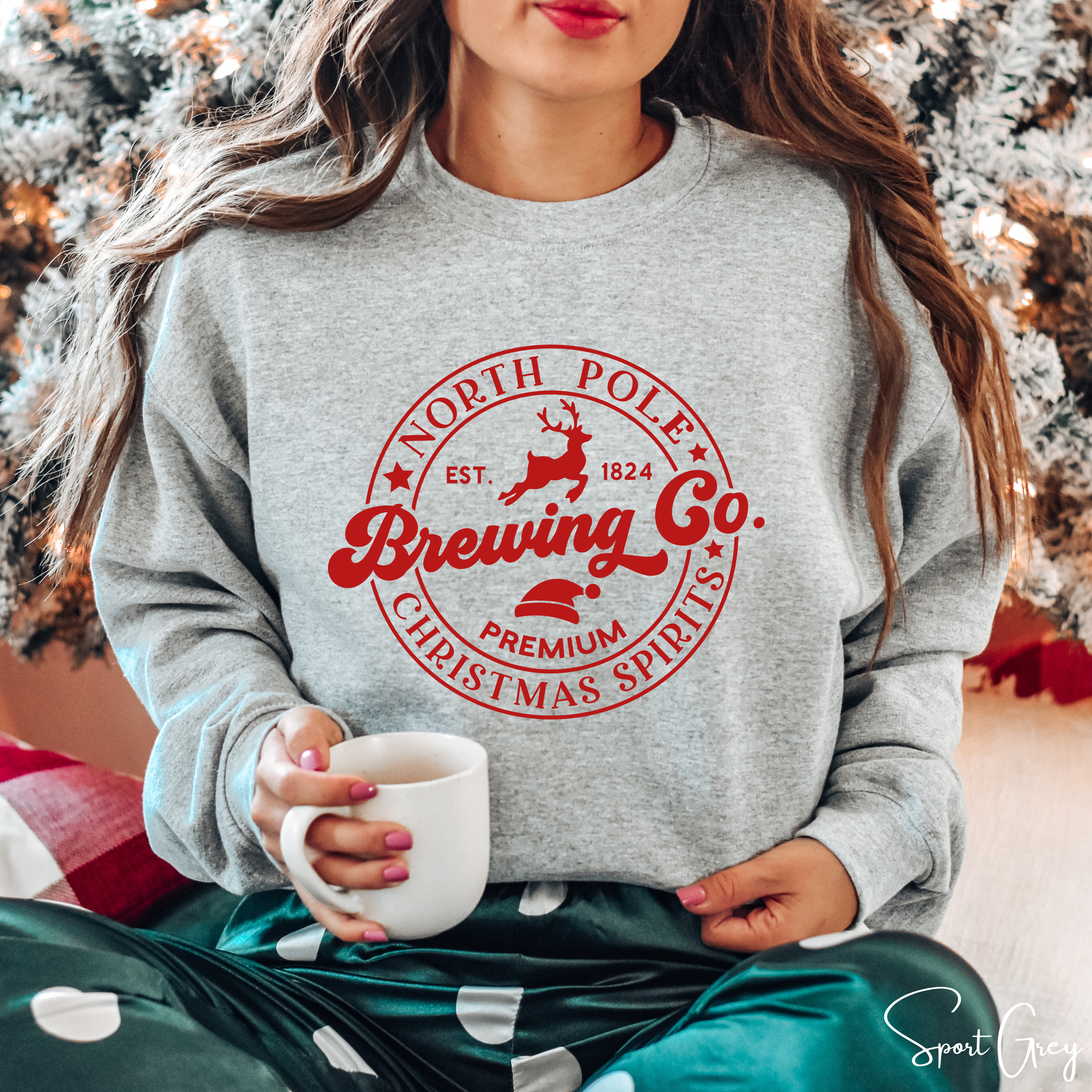North Pole Brewing Company Christmas Gildan 18000 Sweatshirt