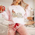 Won't You Guide My Sleigh  Christmas Gildan 18000 Sweatshirt