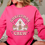 Christmas Crew Gingerbread House Gildan 18000 Sweatshirt