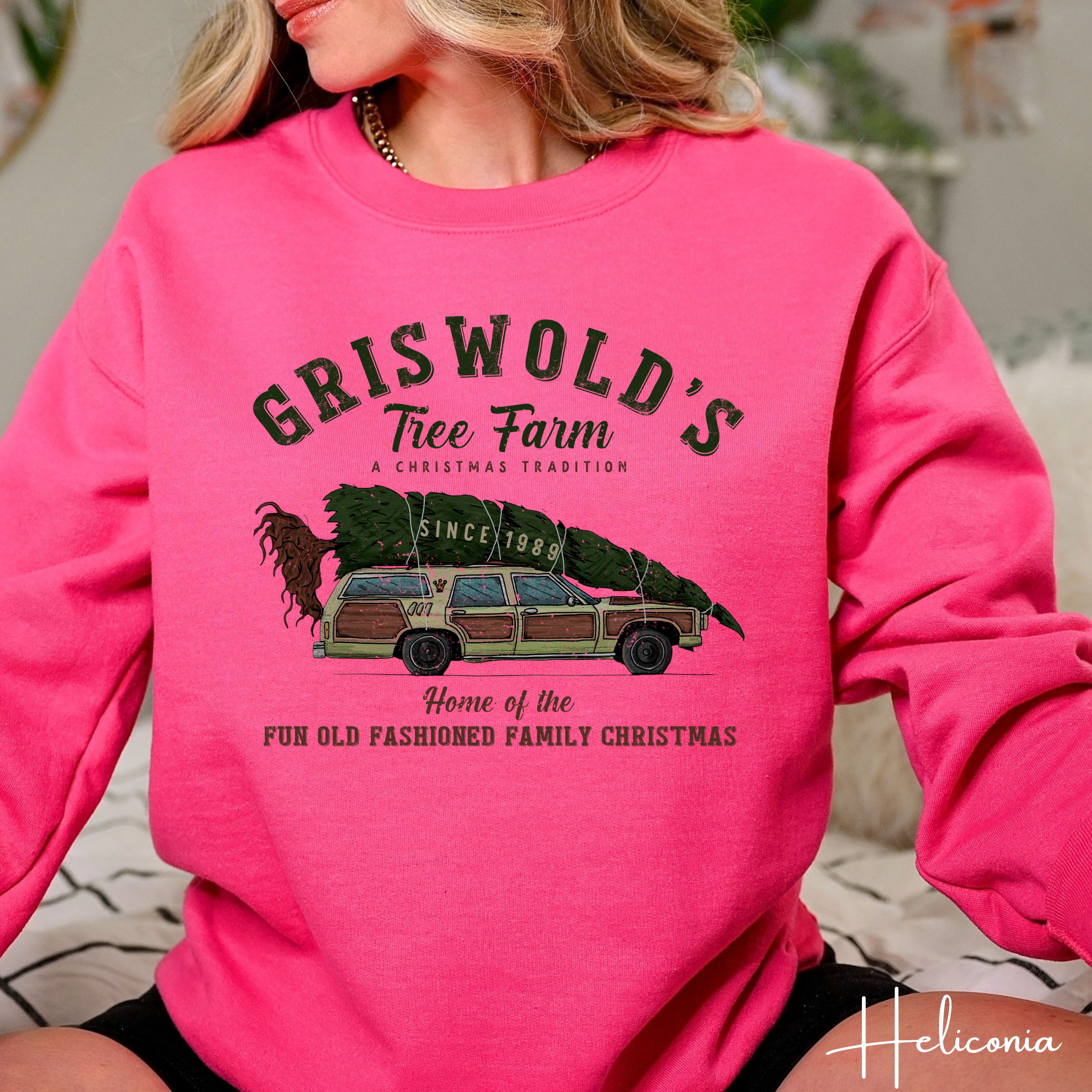Griswold Family Christmas Tree Farm Gildan 18000 Sweatshirt