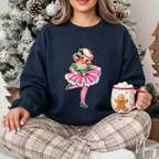 🎀 “Candy Cane Cutie Christmas Sweatshirt” – Gildan 18000 🎀