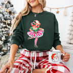 🎀 “Candy Cane Cutie Christmas Sweatshirt” – Gildan 18000 🎀