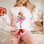 🎀 “Candy Cane Cutie Christmas Sweatshirt” – Gildan 18000 🎀