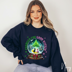 Changed for Good Wicked Snow Globe Sweatshirt ✨🧙‍♀️💚❄️ | Cozy Gildan 18000 Crewneck