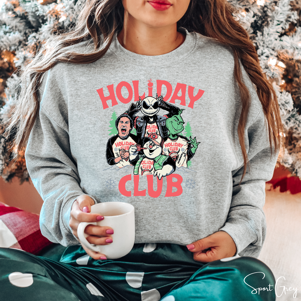 Holiday Club Retro Gildan 18000 Sweatshirt