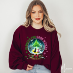 Changed for Good Wicked Snow Globe Sweatshirt ✨🧙‍♀️💚❄️ | Cozy Gildan 18000 Crewneck