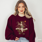 1. Vintage Sassy Cowgirl Sweatshirt | “The Hell I Won’t” Western Graphic Gildan 18000 Sweatshirt