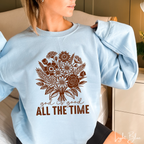 ✨ God Is Good All the Time Sweatshirt – Gildan 18000 | Christian Faith Crewneck 🌸🙏
